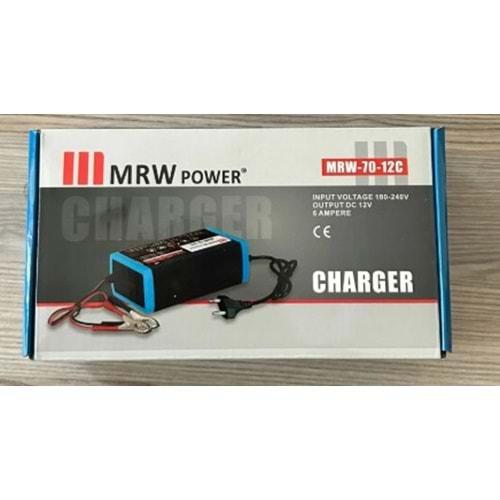 Mrw Power MRW-70-12C 180-240V 12V 6A Akü Şarj Cihaz