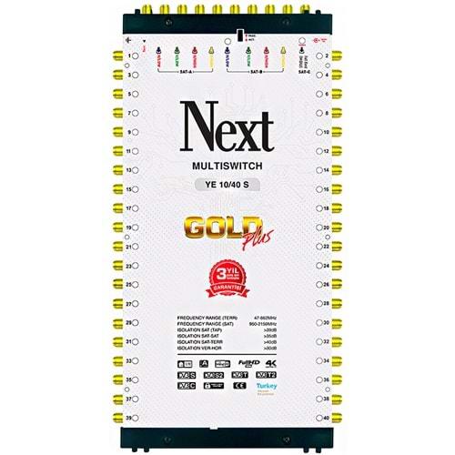Next YE-10/40 Sonlu Gold Plus Multiswitch Uydu Santrali